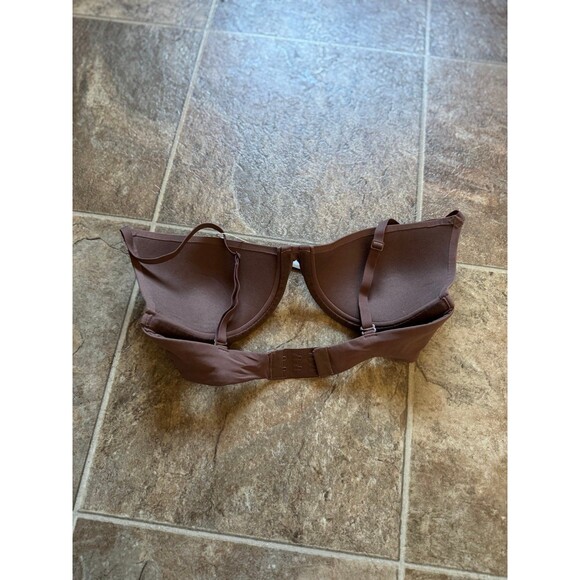 Skims Fits Everybody Scoop Plunge Bra Jasper 32D - Picture 8 of 10